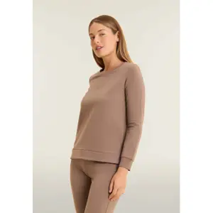 Sweatshirt mit Glitzer-Frontdruck für Damen Freddy image-3