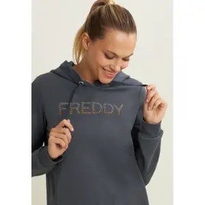 Damen Hoodie aus Innenvelours Freddy image-4