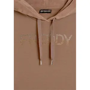 Damen Hoodie aus Innenvelours Freddy image-5