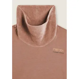 Damenfleece-Hoodie mit Stehkragen Freddy image-2