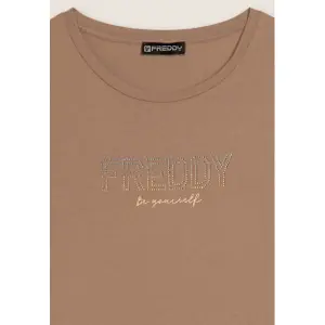 T-shirt με μικρές πλαϊνές σχισμές για γυναίκες Freddy image-5