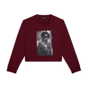 Sweatshirt mit Rundhalsausschnitt, Damen Freddy image-0