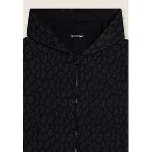 Damen Zip-Hoodie mit Print Freddy image-2