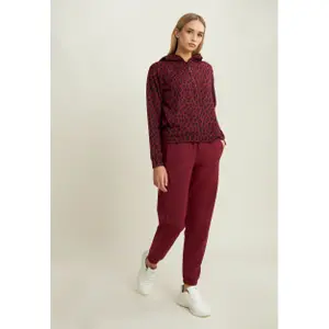 Damen Zip-Hoodie mit Print Freddy image-2