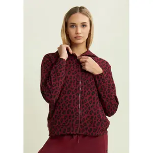 Damen Zip-Hoodie mit Print Freddy image-3