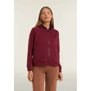 Damen Kapuzenzipper mit Logo Freddy image-2