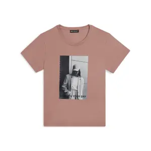 Κλασικό T-shirt με φωτογραφική εκτύπωση για γυναίκες Freddy image-0