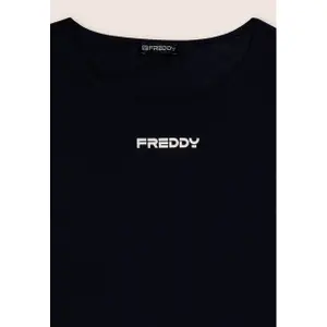 Εκτυπωμένο ελαφρύ μπλουζάκι γυναίκας Freddy MOV image-2