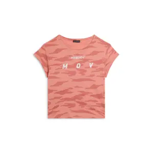 Γυναικείο T-shirt με εκτυπώσεις και φτερά στις μανίκες Freddy image-0
