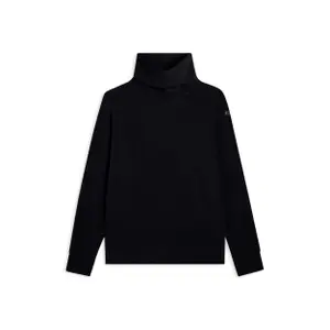 Gestreifter Chenille-Sweatshirt mit Stehkragen für Frauen Freddy image-0