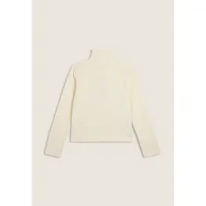 Damen Cropped Sweatshirt mit Stehkragen aus Chenille mit Reißverschluss Freddy image-1