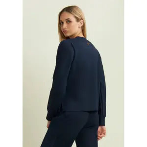 Rundhals-Sweatshirt aus Viskose mit Glitzer für Damen Freddy image-3