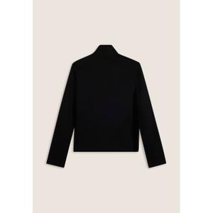 Dames viscose hoodie met chenille decoratieve stukken Freddy image-1