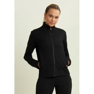 Dames viscose hoodie met chenille decoratieve stukken Freddy image-3