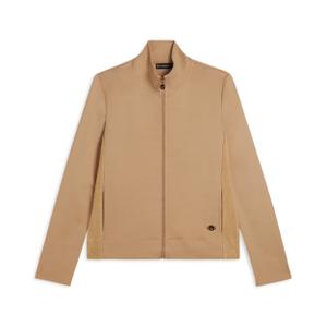 Dames viscose hoodie met chenille decoratieve stukken Freddy