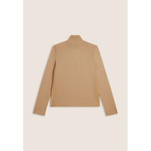 Dames viscose hoodie met chenille decoratieve stukken Freddy image-1