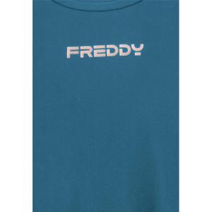 Technical top with side slits for women Freddy image-2