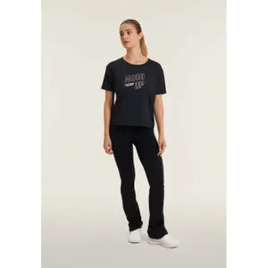 T-shirt με εκτύπωση γυναίκες με φαρδιά μανίκια Freddy Mood Up image-2