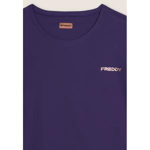 Technical top with wing sleeves for women Freddy image-2