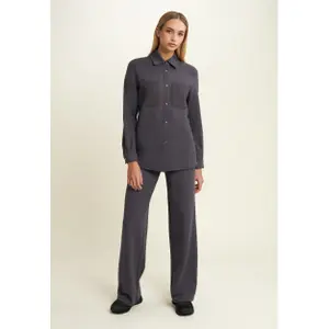 Pantalon jambe large en micro-tresses femme Freddy image-3