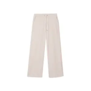 Byxor med breda ben, stickad effekt, dam Freddy image-0