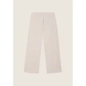 Byxor med breda ben, stickad effekt, dam Freddy image-1