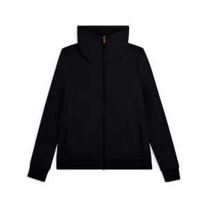 Damen Stehkragen Zip-Hoodie mit dekorativen Mikro-Zöpfen Freddy image-0