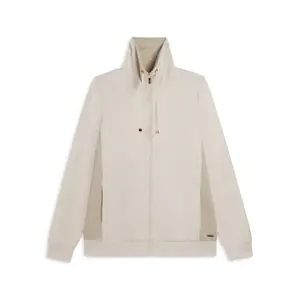 Damen Sweatshirt mit Stehkragen und dekorativen Lurex-Elementen Freddy image-0