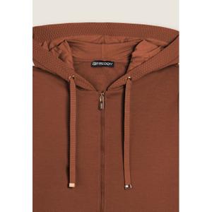 Hooded sweatshirt with decorative micro-braids for women Freddy image-2