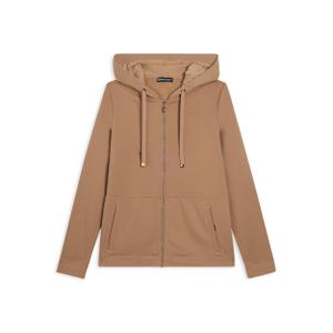 Hooded sweatshirt with decorative micro-braids for women Freddy