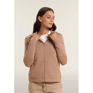 Hooded sweatshirt with decorative micro-braids for women Freddy image-3