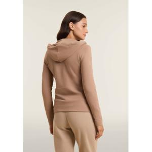 Hooded sweatshirt with decorative micro-braids for women Freddy image-4