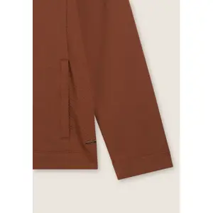 Damen Sweatshirt mit dekorativen Mikroflecht-Elementen und Reißverschluss Freddy image-2