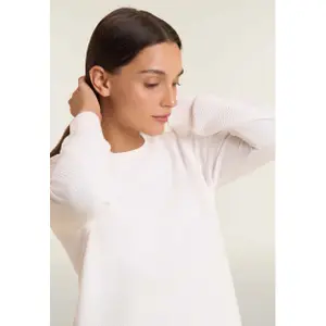 Rundhalsausschnitt Sweatshirt aus technischem Stoff Damen Freddy image-5