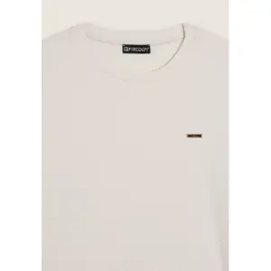 Rundhalsausschnitt Sweatshirt aus technischem Stoff Damen Freddy image-6