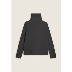 Damen Strick-Design Stehkragen Zip-Hoodie Freddy image-1