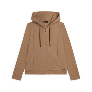 Sweatshirt à capuche zippé effet tricot femme Freddy