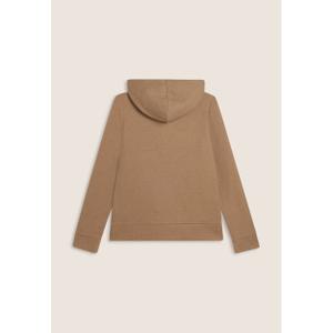 Sweatshirt à capuche zippé effet tricot femme Freddy image-1