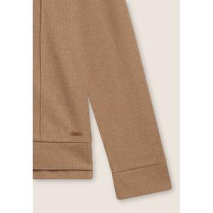 Sweatshirt à capuche zippé effet tricot femme Freddy image-2