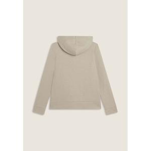 Sweatshirt à capuche zippé effet tricot femme Freddy image-1