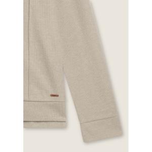 Sweatshirt à capuche zippé effet tricot femme Freddy image-2