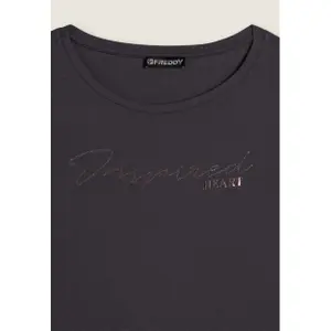 T-shirt με γραφικό από πούλιες για γυναίκες Freddy image-2