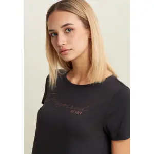 T-shirt με γραφικό από πούλιες για γυναίκες Freddy image-5
