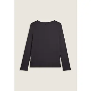 Langarm T-Shirt mit Pailletten-Logo für Damen Freddy image-1