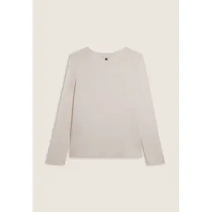 Langarm T-Shirt mit Pailletten-Logo für Damen Freddy image-1