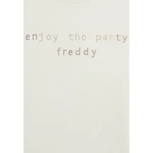 Γυναικείο τυπωμένο μπλουζάκι με πούλιες Freddy Enjoy the party image-5