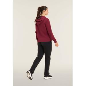 Hooded tracksuit with animal print and side slits for women Freddy image-4