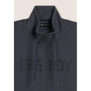 Women’s tracksuit with pearl logo on the front and high neck Freddy image-6
