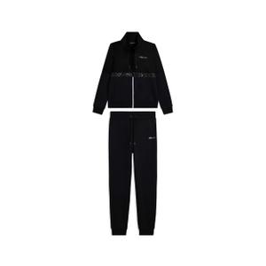 Zipped tracksuit with high collar decorated with animal effect decorative pieces for women Freddy