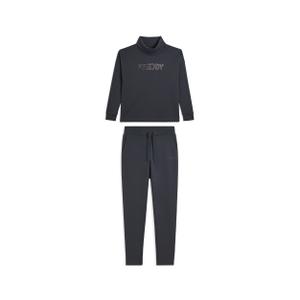 Women's tracksuit with a turn-down collar and studded logo Freddy